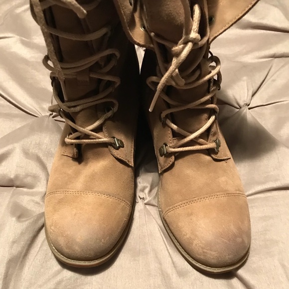 NEW Ugg Gradin Combat Boot Women’s 10 - Picture 3 of 7